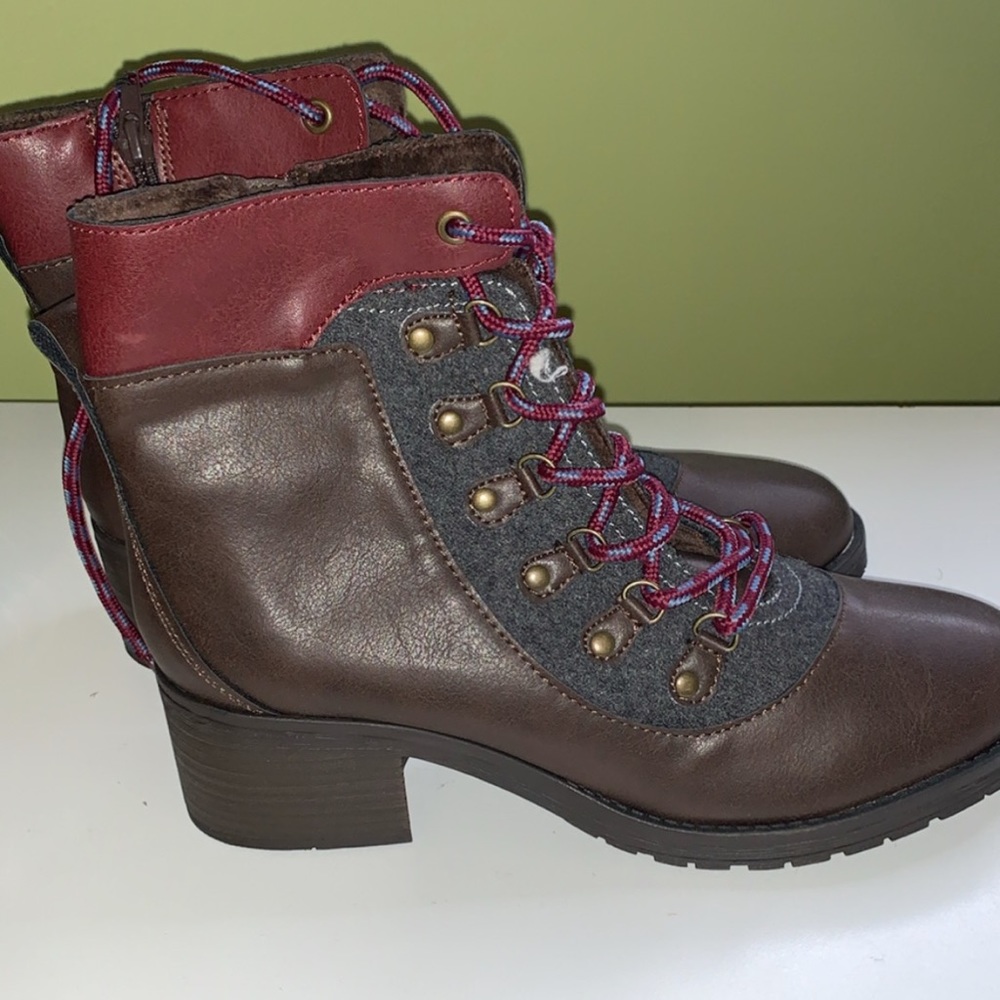 Brown Hiking Boots